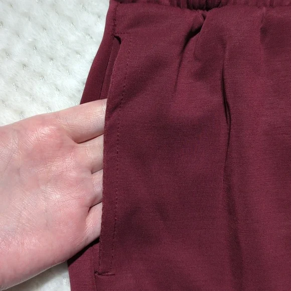 Happily Grey Modal Velour Cropped Hoodie And High Waisted Cargo Jogger Set - Picture 12 of 16